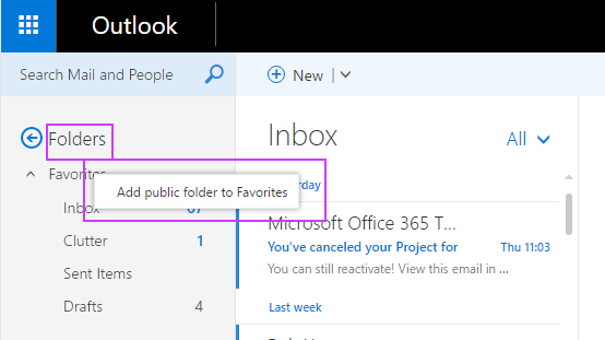 Outlook 2016 For Mac Subscribed Public Folder Calendar Not Showing Items